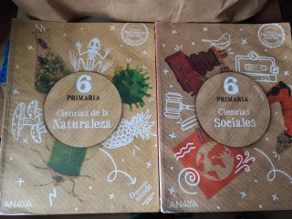 Libros de texto 6° primaria