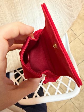 Porta telefono Giorgio Armani rosso