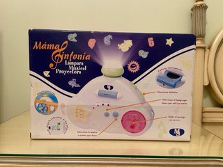 Lámpara Musical Proyector Bebé Mamá Sinfonía