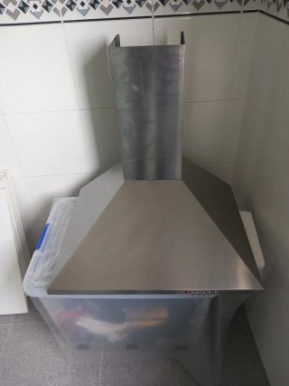 Campana extractora acero inoxidable