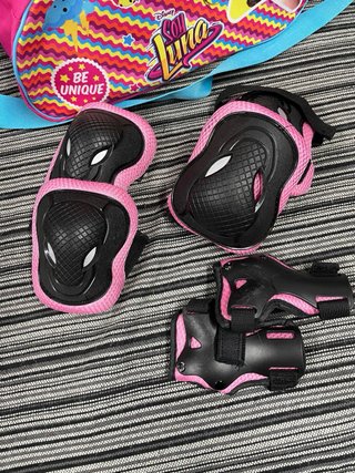 Patines Soy Luna T. 36/37 + Accesorios