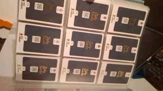 Tarjetas Holy Cards Doradas 2023