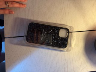 Cover Silicone Glitter per iPhone 15