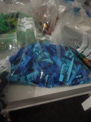 Piezas LEGO sueltas