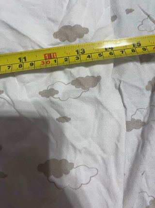 6 Fundas Cuna + Manta Nubes/Puntos