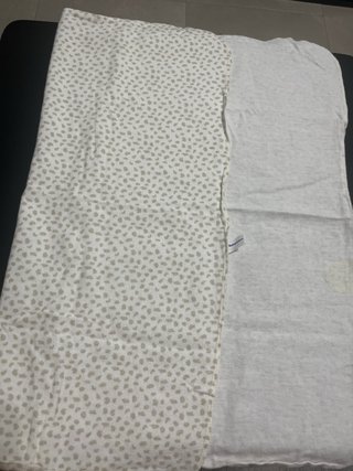 6 Fundas Cuna + Manta Nubes/Puntos