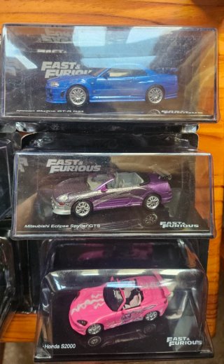 Fast & Furious coches maquetas 1:43 1 43 todo gas