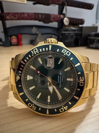 Reloj Jaguar J864 Swiss Made Dorado