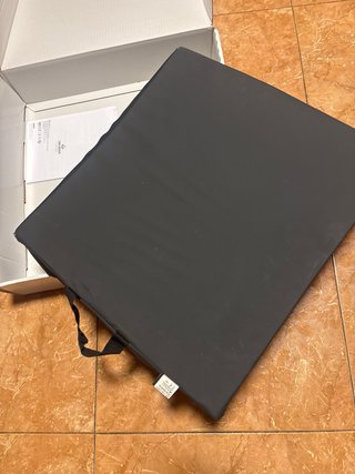 Cojín Viscoelástico Anatómico Silicona Negro