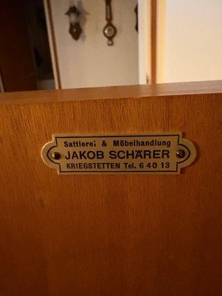 Aparador Vintage Jakob Schärer Madera