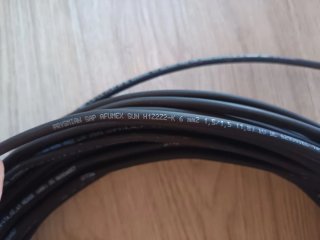 Cable Solar 6mm2 Negro