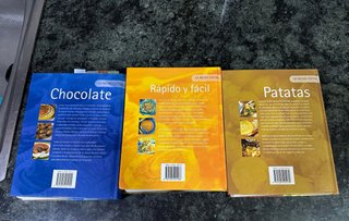 Libros cocina.