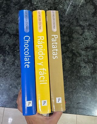 Libros cocina.