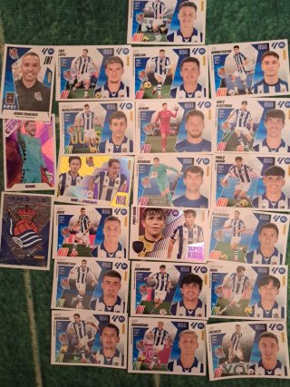 Lote Cromos La Liga Este 2025-2026