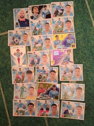 Lote Cromos La Liga Este 2025-2026