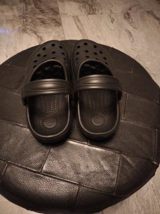 Ciabatte Crocs uomo nere taglia 40