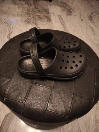 Ciabatte Crocs uomo nere taglia 40