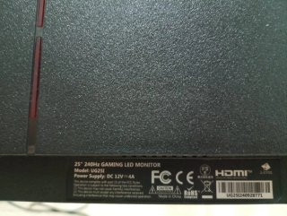 Monitor Z-EDGE 240Hz "25" pulgadas para reparar