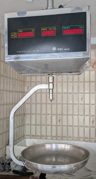 Balanza Electrónica N.B.C. + anclaje techo