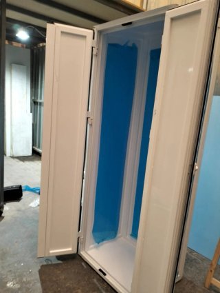 Armario aluminio para terraza Fabricación Propia