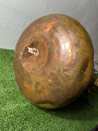 Cántaro de cobre con asas antiguedad.