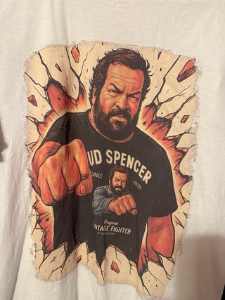 Maglietta Bud Spencer Vintage Fighter