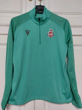 Sudadera Macron Media Cremallera Turquesa