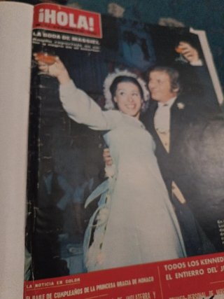 Revistas Hola de 11- 1969 a 3- 1971  encuadernadas
