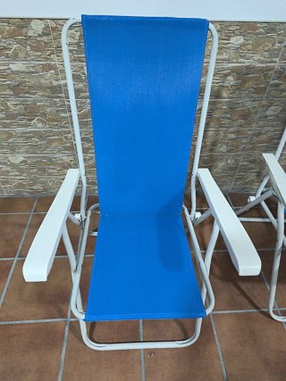 3 Sillas de Playa Plegables
