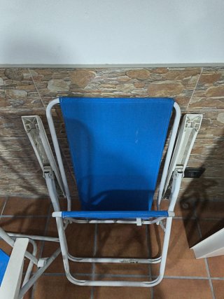 3 Sillas de Playa Plegables