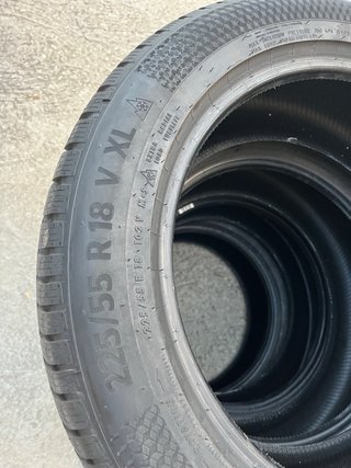 Ruedas invierno marca Continental. 225-55-R18 102V