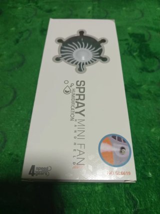Ventilador Mini Spray Humidificador