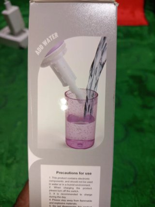 Ventilador Mini Spray Humidificador