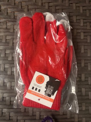 Guantes Coca-Cola Oficiales Rojos