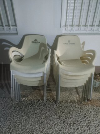 Sillas de terraza Alhambra (Set de 5)