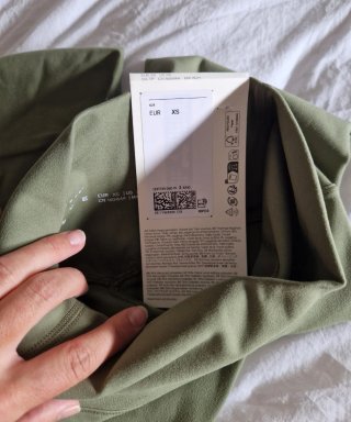 Legging deportivo H&M verde oliva