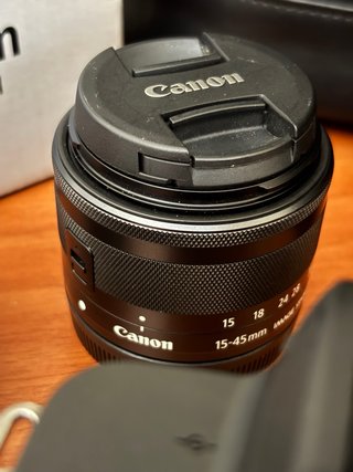 Canon EOS M50 Kit com 3 Lentes