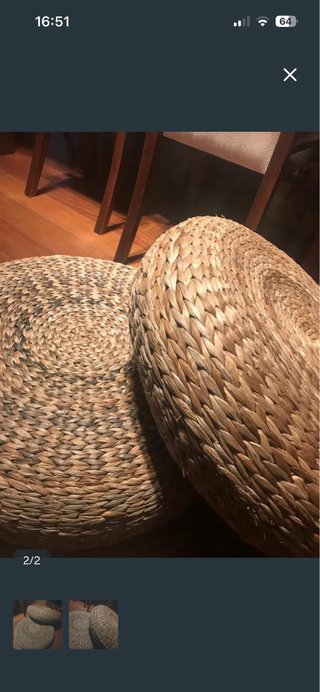 Taburete Puff IKEA ALSEDA