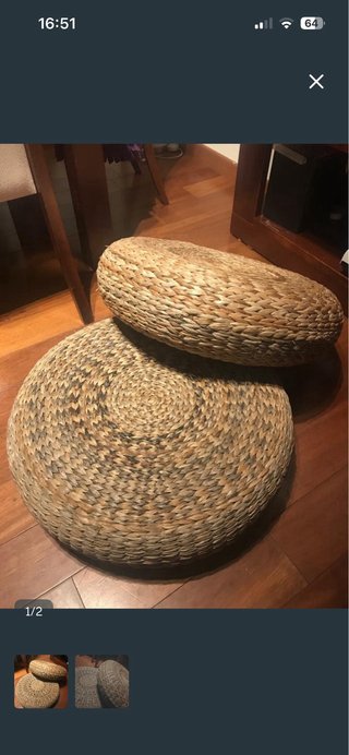 Taburete Puff IKEA ALSEDA