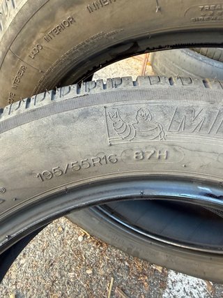 2 Neumáticos Michelin 195/55 R16 87H