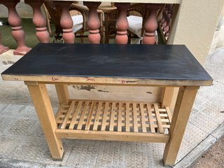 Mueble auxiliar cocina madera