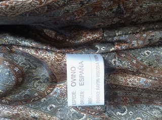 Chaqueta de piel mujer marrón