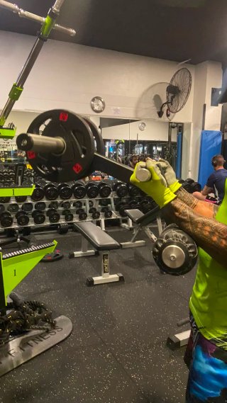 Barra bíceps JBS Fitness