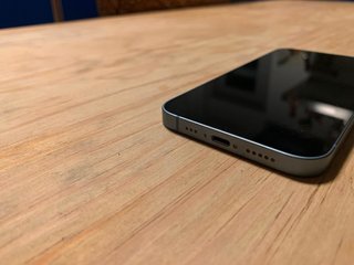 iPhone 14 128GB Azul Salud de la batería 77%