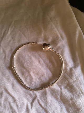 Pulsera Plata Corazón