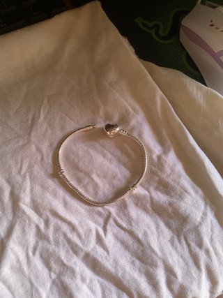 Pulsera Plata Corazón