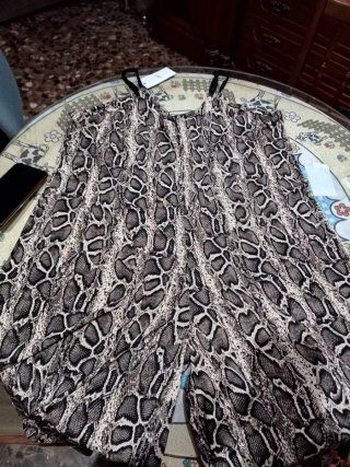 Mono estampado serpiente
