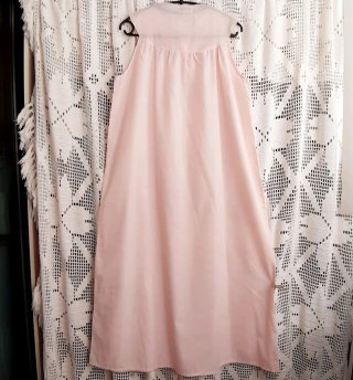 Camisa de dormir LILY 38 (L) rosa bordada