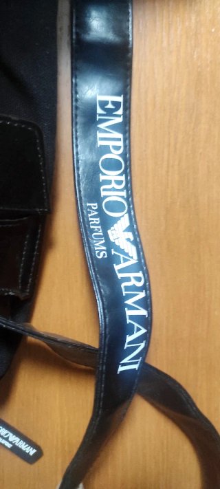 Neceser Emporio Armani Parfums Negro