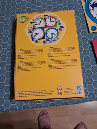 Juego Aprender Horas L'orologio El reloj
